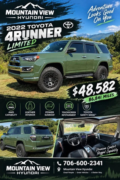 2022 Toyota 4Runner 5th Gen - Image 2 of 13