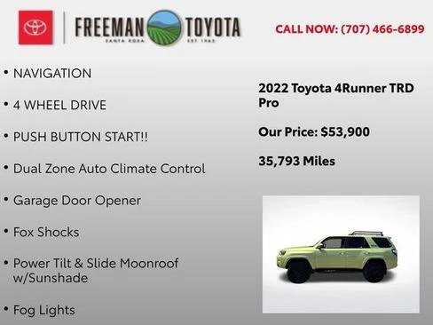 2022 Toyota 4Runner 5th Gen - Image 11 of 14