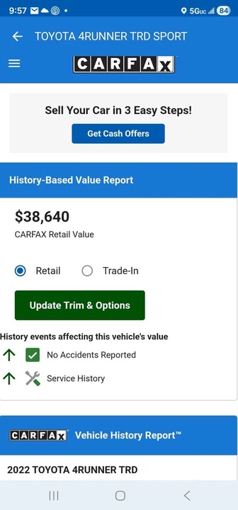 2022 Toyota 4Runner 5th Gen - Image 16 of 17