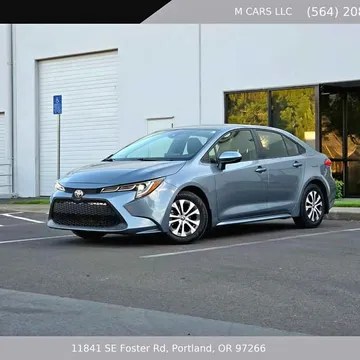 2022 Toyota Corolla Hybrid LE Sedan 4D