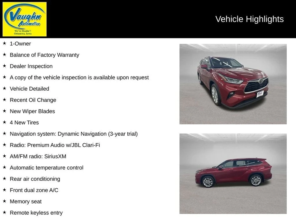 2022 Toyota Highlander - Image 2 of 21