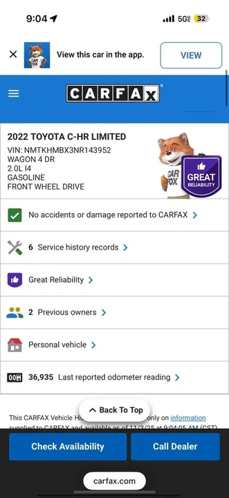 2022 Toyota C-HR - Image 16 of 16