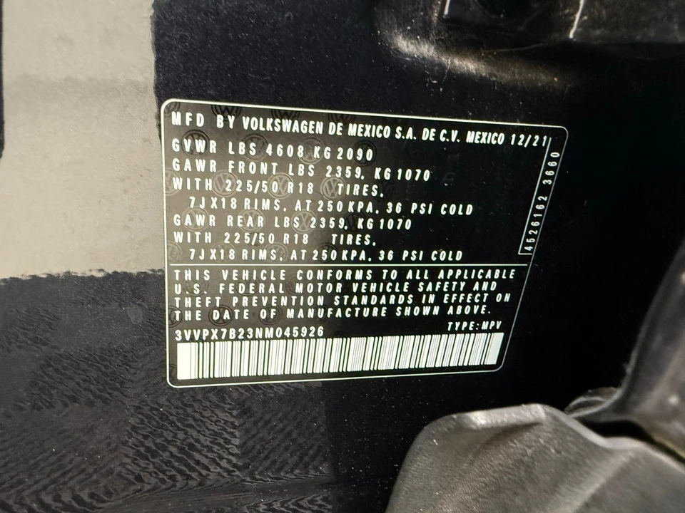 2022 Volkswagen Taos - Image 17 of 21