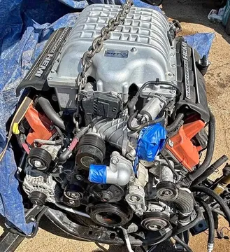 Parts & Memorabilia Hellcat Engine and Transmission with Cradles