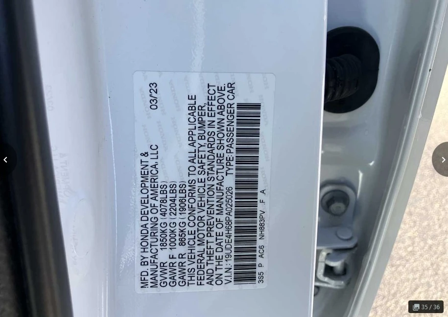 2023 Acura Integra 5th Gen - Image 14 of 14
