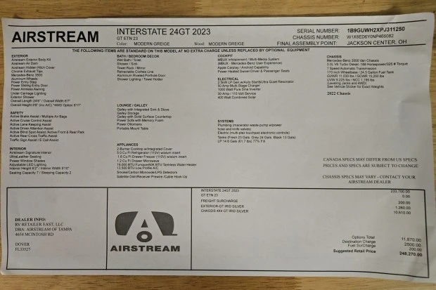 2023 Airstream - Image 8 of 8
