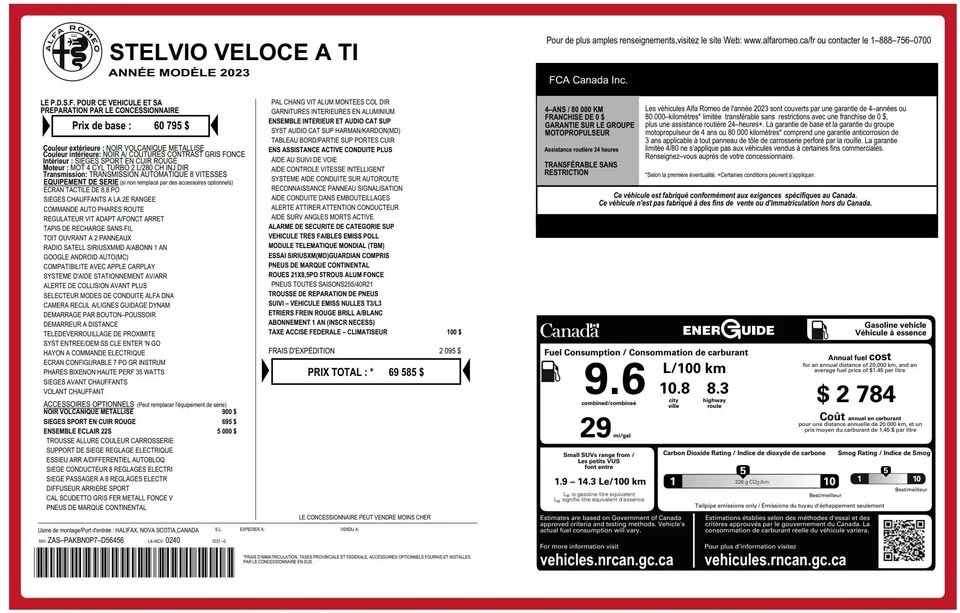 2023 Alfa Romeo Stelvio - Image 15 of 19