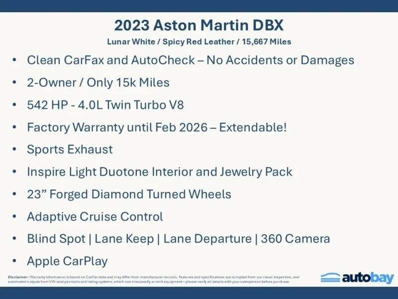 2023 Aston Martin DBX 707 - Image 5 of 12