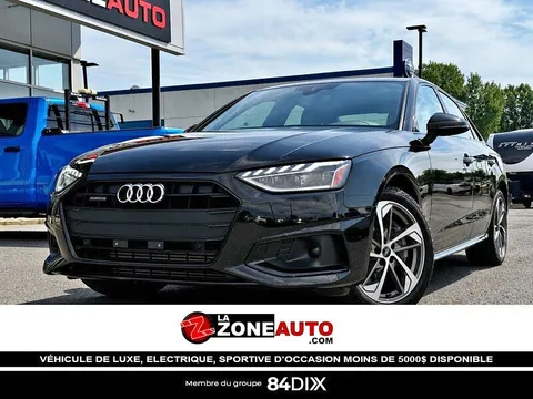 2023 Audi A4 Sedan Black Optic