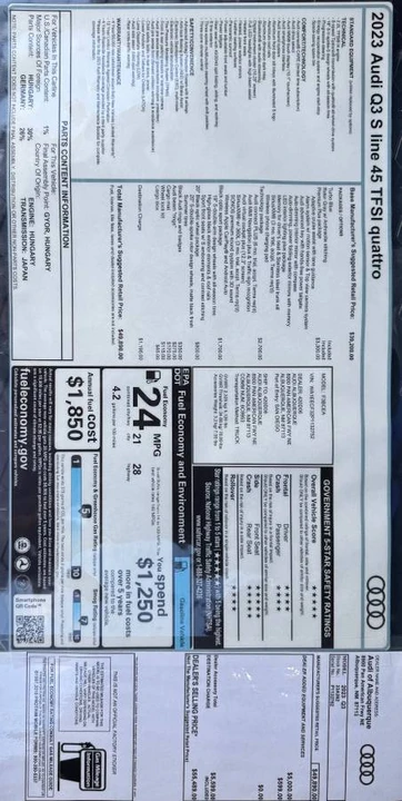 2023 Audi F3 Q3 - Image 19 of 24