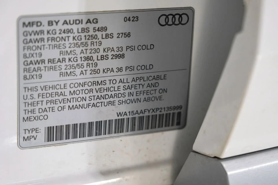 2023 Audi FY Q5 - Image 13 of 20