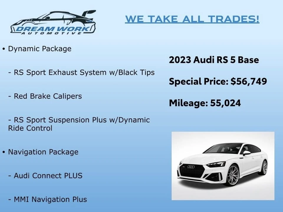 2023 Audi B9 RS5 - Image 2 of 17
