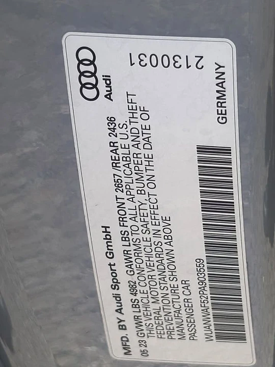 2023 Audi B9 RS5 - Image 10 of 20