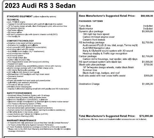 2023 Audi 8Y A3 - Image 6 of 31