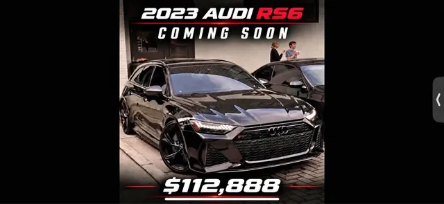 2023 Audi RS6 Avant