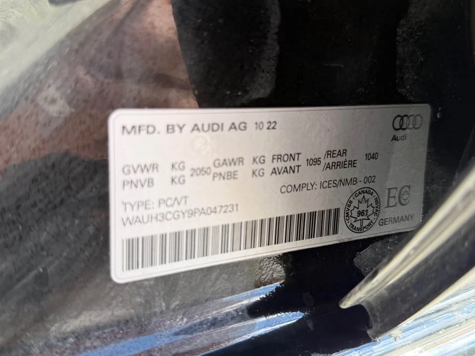 2023 Audi 8Y S3 - Image 8 of 14