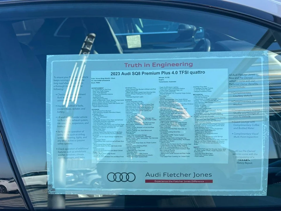 2023 Audi SQ8 - Image 21 of 21
