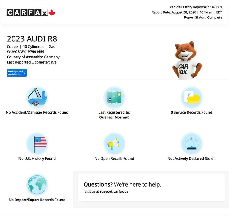 2023 Audi 4S R8 - Image 13 of 13