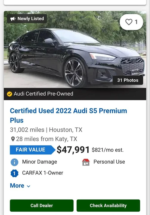 2023 Audi B9 S5 - Image 10 of 10
