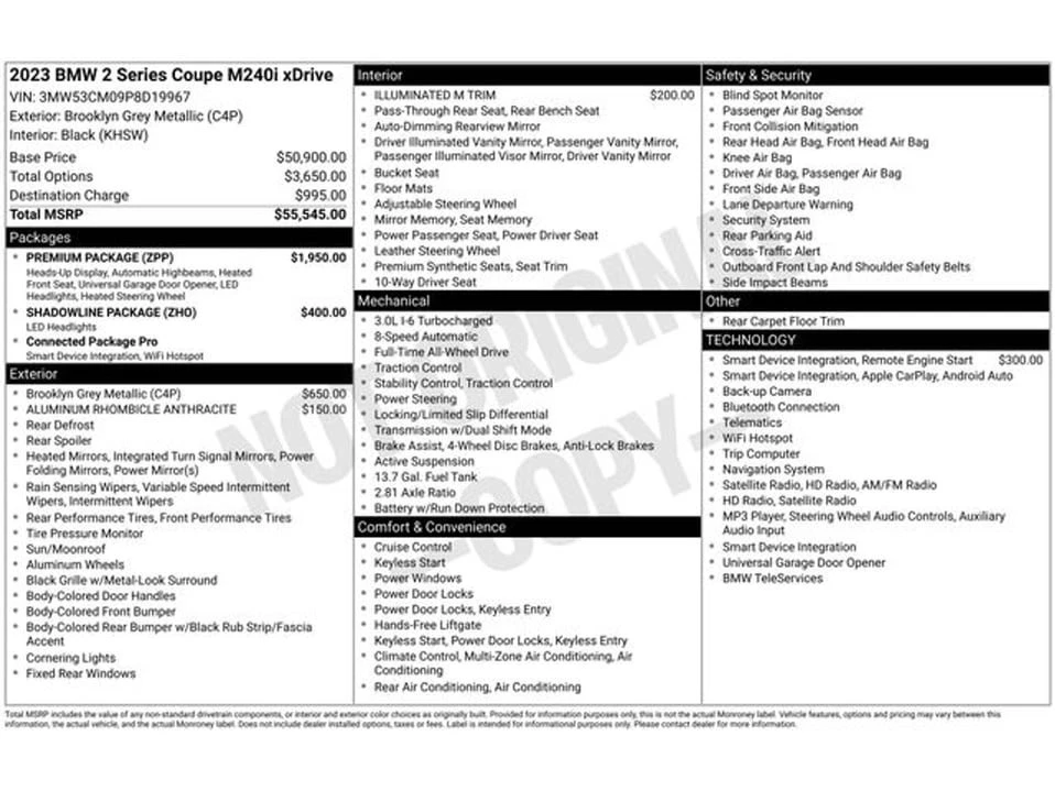 2023 BMW G42 2 Series - Image 9 of 10