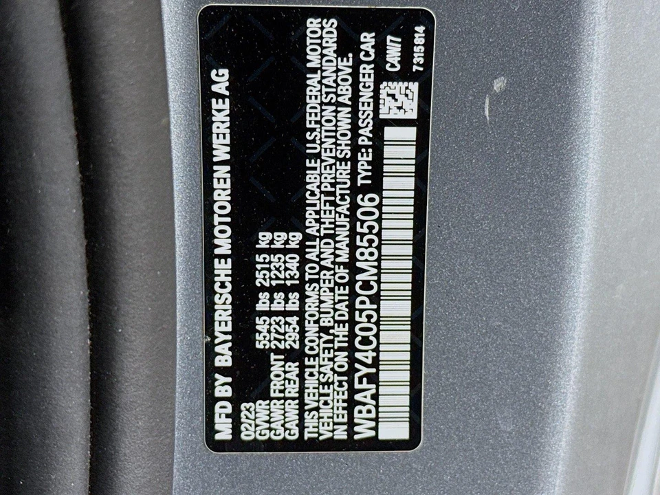2023 BMW G14/G15/G16 M850i - Image 18 of 18