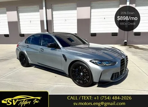 2023 BMW M3 Competition xDrive Sedan 4D