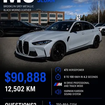 2023 BMW M3 Sedan