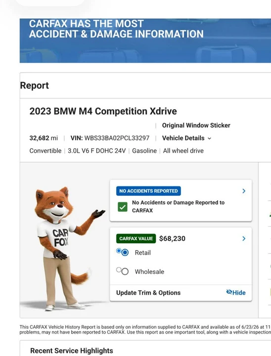 2023 BMW G82/G83 M4 - Image 9 of 9