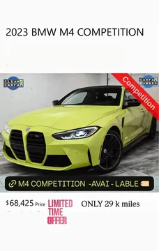 2023 BMW M4 Competition xDrive Coupe