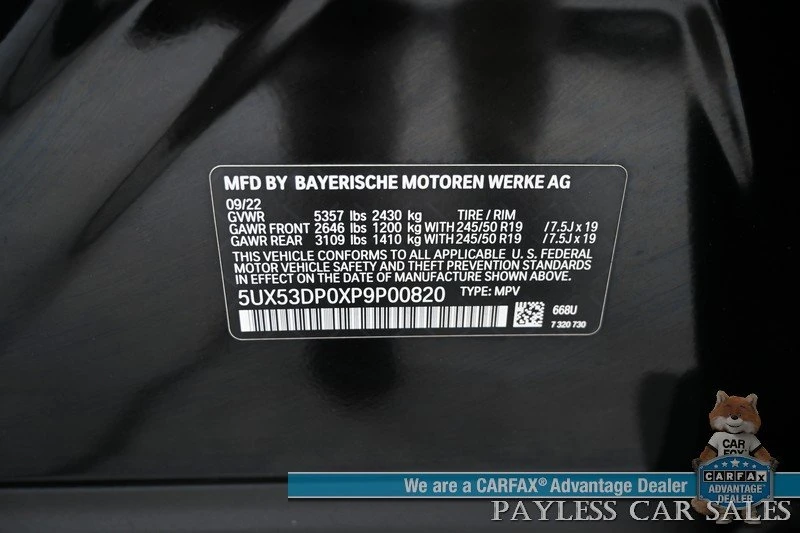 2023 BMW G01 X3 - Image 19 of 20