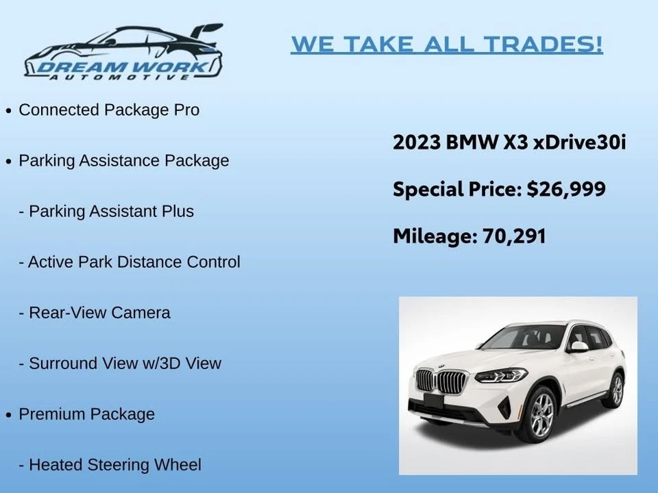 2023 BMW G01 X3 - Image 2 of 18