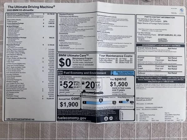 2023 BMW G05 X5 - Image 3 of 21