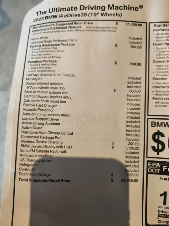 2023 BMW G26 i4 - Image 20 of 20