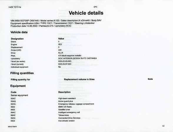 2023 BMW I20 iX - Image 17 of 18