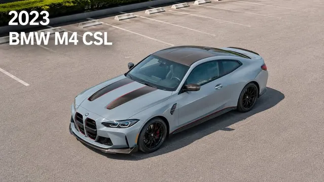 2023 BMW M4 CSL