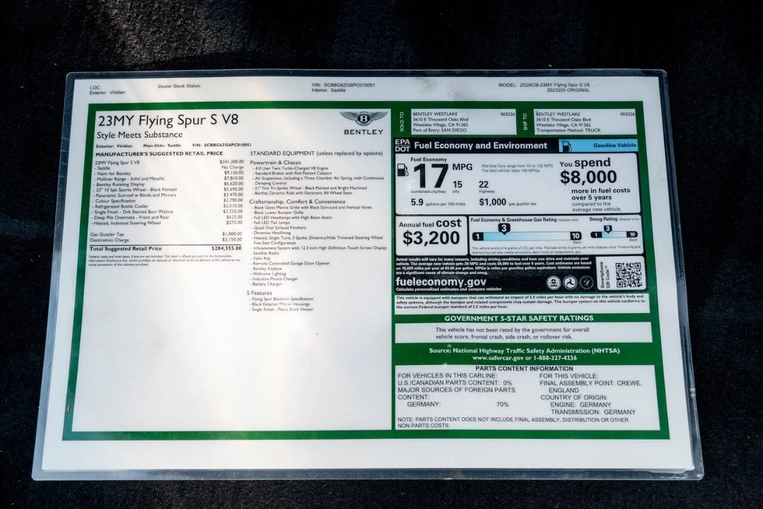 2023 Bentley Continental - Image 26 of 31