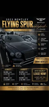 2023 Bentley Flying Spur Hybrid Sedan 4D