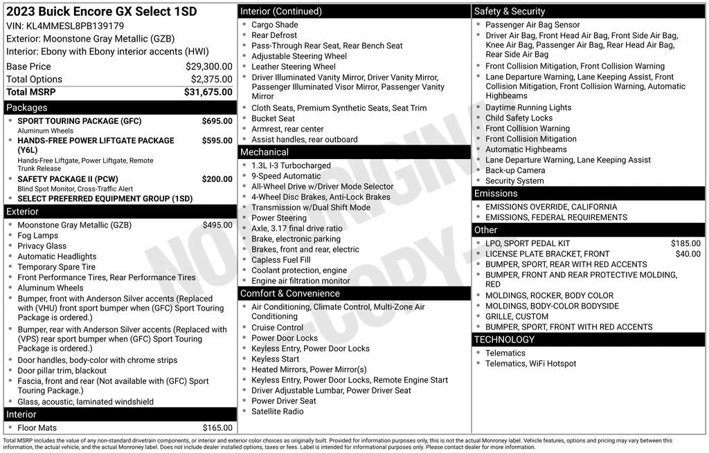 2023 Buick Encore GX - Image 4 of 21