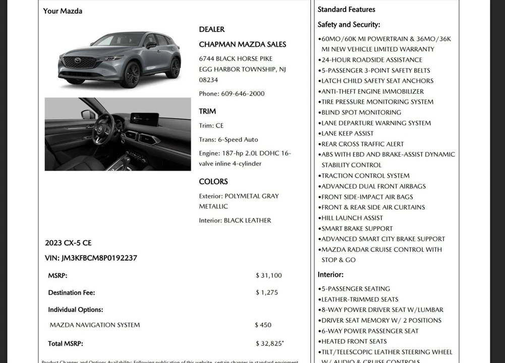 2023 Mazda CX-5 2nd Gen - Image 5 of 21