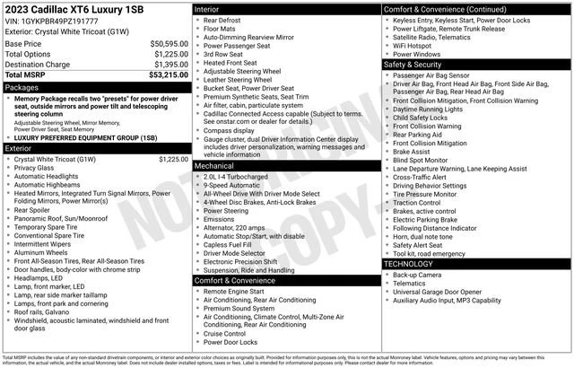 2023 Cadillac XT6 - Image 4 of 20
