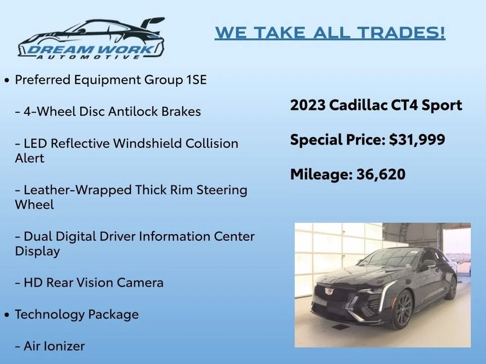 2023 Cadillac CT4 - Image 2 of 11