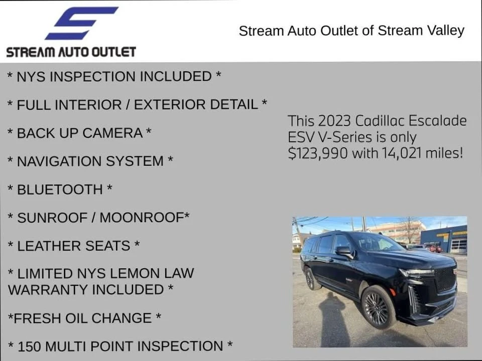 2023 Cadillac Escalade-V 5th Gen - Image 4 of 20