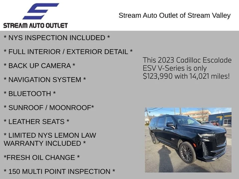 2023 Cadillac Escalade-V 5th Gen - Image 4 of 20