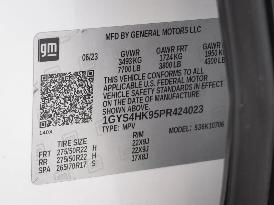 2023 Cadillac Escalade-V 5th Gen - Image 18 of 18