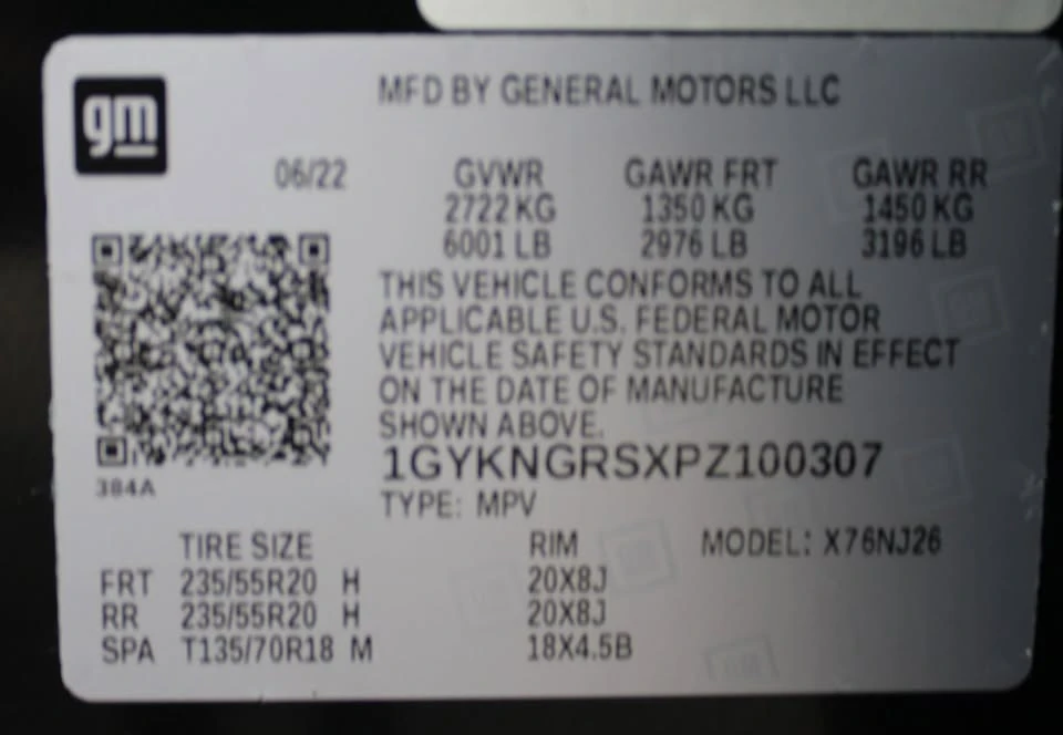 2023 Cadillac XT5 - Image 20 of 20
