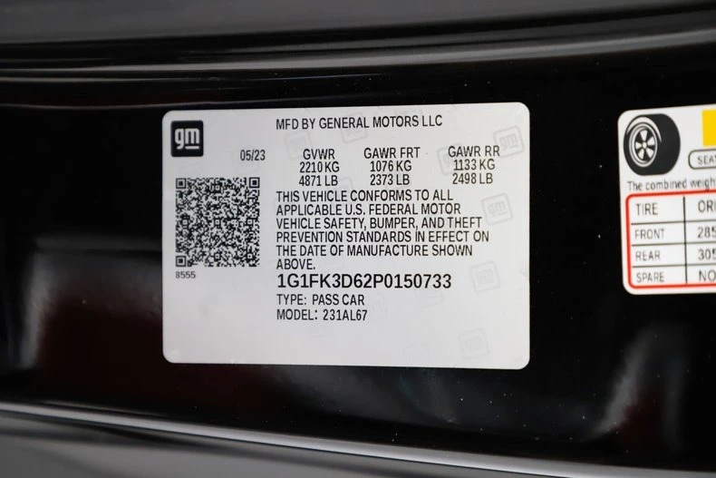 2023 Chevrolet Camaro ZL1 6th Gen - Image 13 of 31