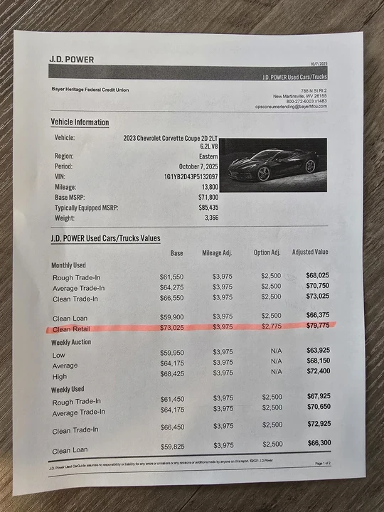 2023 Chevrolet Corvette C8 - Image 11 of 11