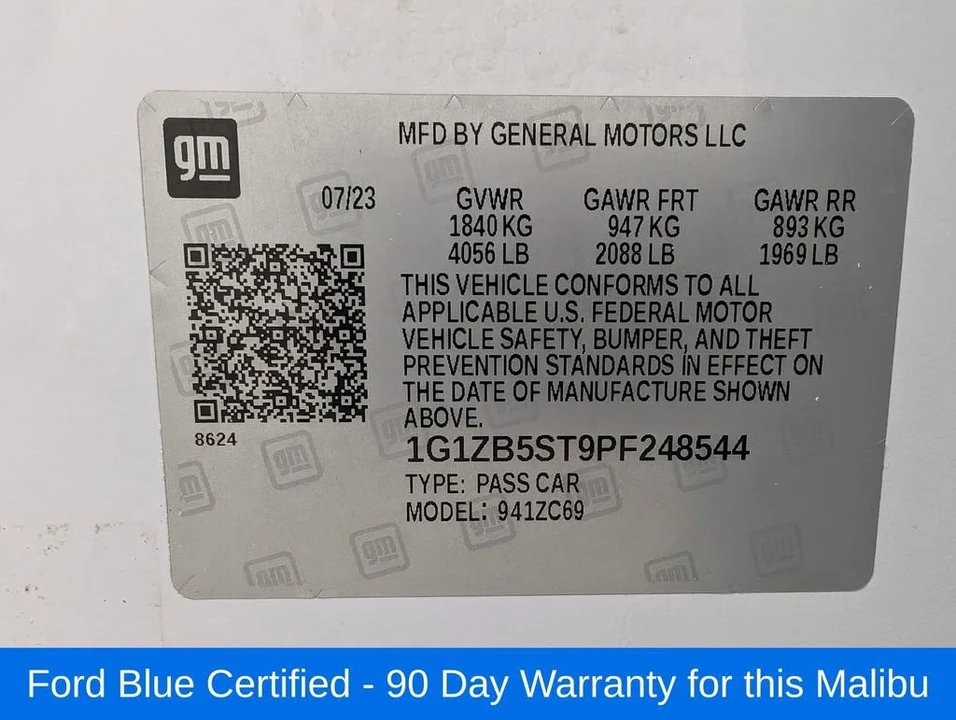 2023 Chevrolet Malibu - Image 9 of 10
