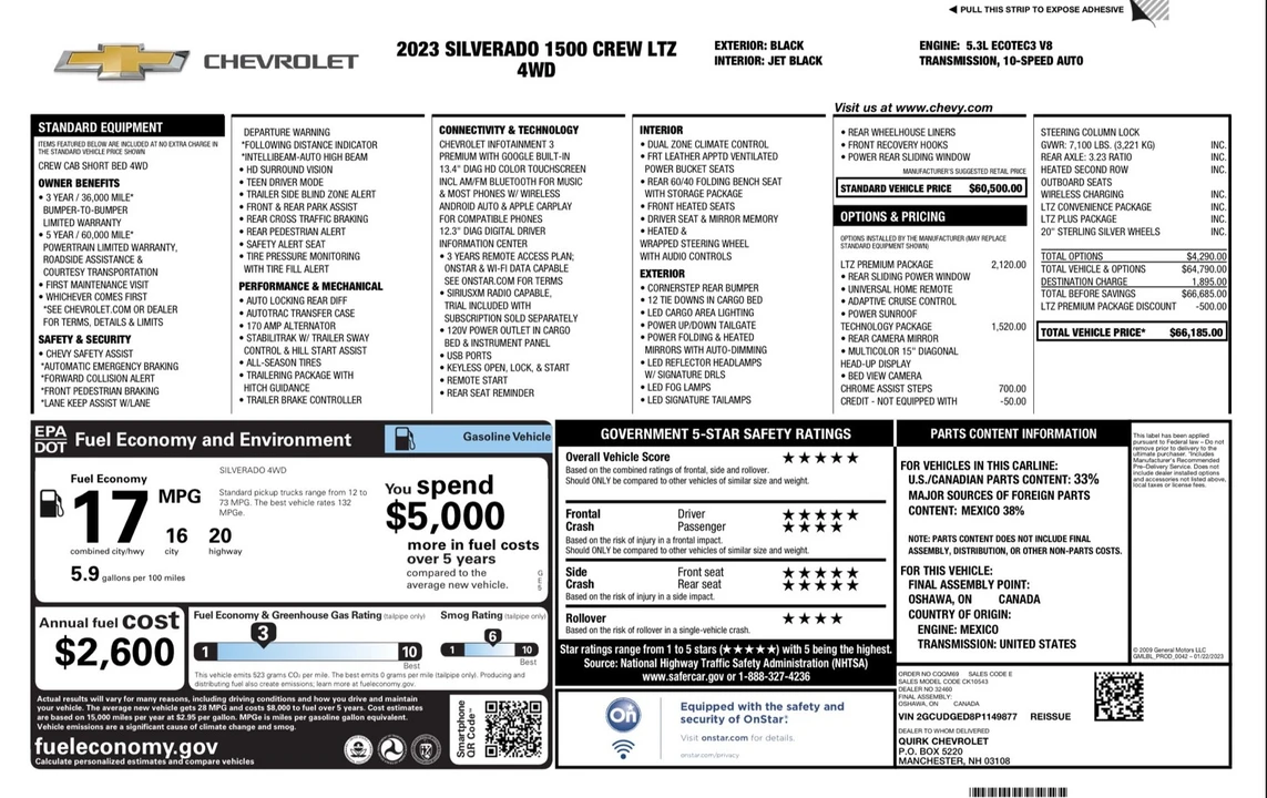2023 Chevrolet Silverado 4th Gen - Image 20 of 21