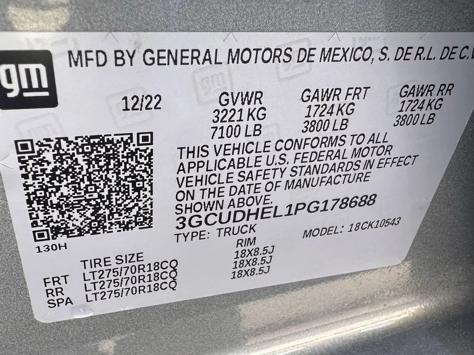2023 Chevrolet Silverado 4th Gen - Image 30 of 30